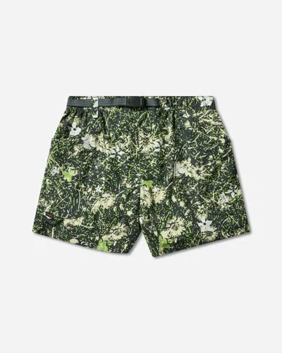 Nike Acg Dolomiti Short Aop In Black Spruce  Mineral Slate  & Summit Wh