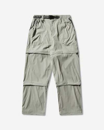 Nike Men S Acg  Five Towers  Two Zip-off Pants Spruce Fog In Gray