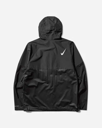 Nike Men S Aeroswift Storm-fit Aerogami Running Jacket In Black