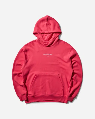 Nike Men S Air Jordan Tokyo Fleece Pullover Hoodie Aster In Pink