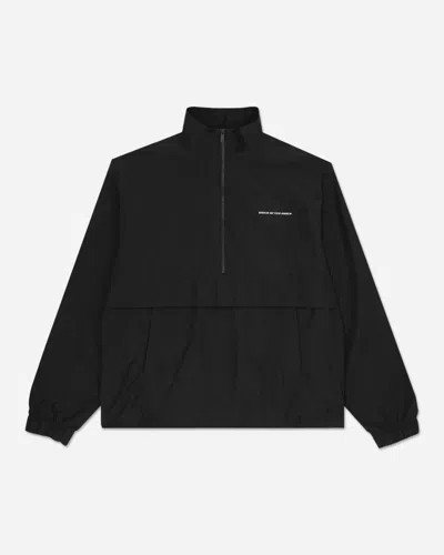 Nike Men S Bike Air X Nigel Sylvester Half-zip Jacket Anthracite In Black