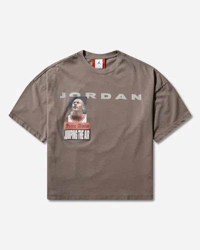 Nike Men S In1house Above T-shirt Cave Stone In Brown