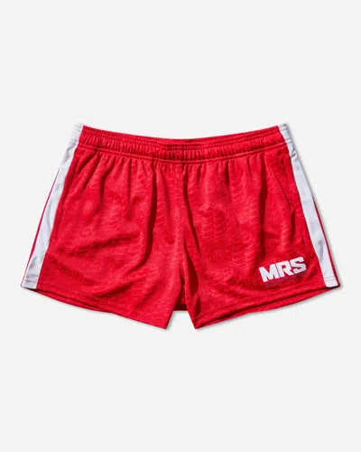 Nike Men S Martine Rose Football Shorts University In Red