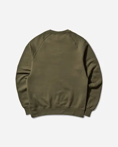 Nike Men S Nocta Fleece Crewneck Sweatshirt Cargo Khaki In Green