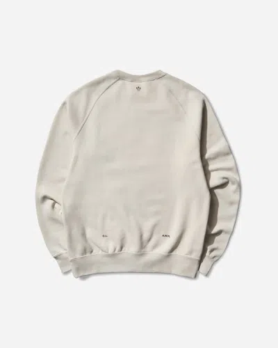 Nike Men S Nocta Fleece Crewneck Sweatshirt Light Orewood Brown In Gray