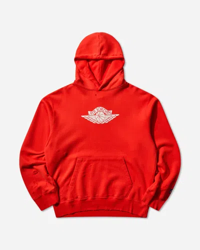 Nike Men S Rare Air Fleece Hoodie Chile In Red