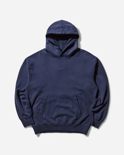 Nike Men S Solo Swoosh French Terry Hoodie Obsidian