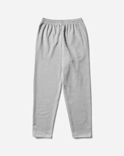 Nike Men S Solo Swoosh Open Hem Fleece Pants Heather In Gray