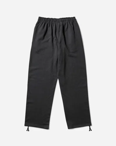 Nike Men S Solo Swoosh Open Hem Fleece Sweatpants In Black