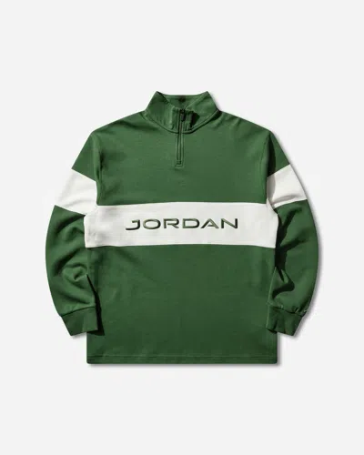 Nike Men S Sport Dri-fit 1/4-zip Golf Top Forest In Green