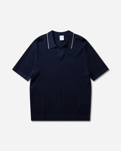 Nike Men S Sport Knit Golf Polo Obsidian In Blue