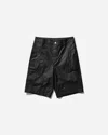 Nike Men S Travis Scott Waxed Shorts In Black