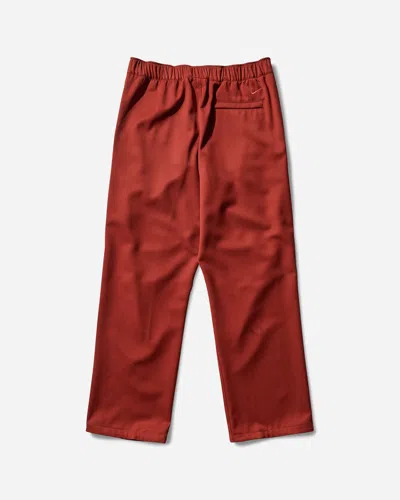 Nike Men S Wool Classic Woven Pants Mars Stone In Red