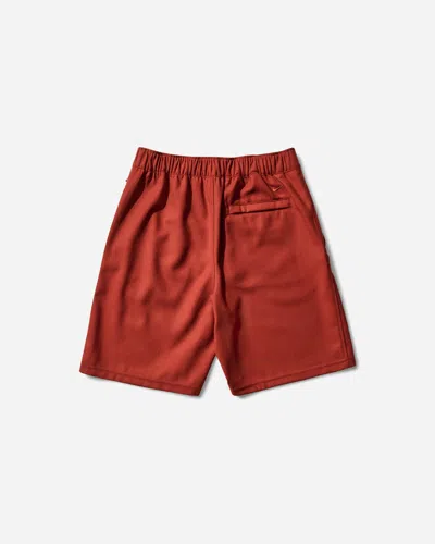 Nike Men S Wool Classic Woven Shorts Mars Stone In Red