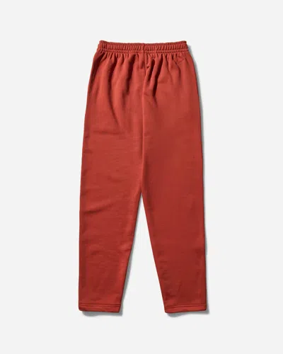 Nike Men S Wool Classics Open Hem Fleece Pants Mars Stone In Orange