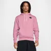 Nike Men's Sabrina Fleece Basketball Hoodie In Pink