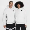 Nike Men's Sabrina Fleece Basketball Hoodie In White
