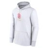 Nike Men's San Diego Padres City Connect Practice  Therma Mlb Pullover Hoodie In White