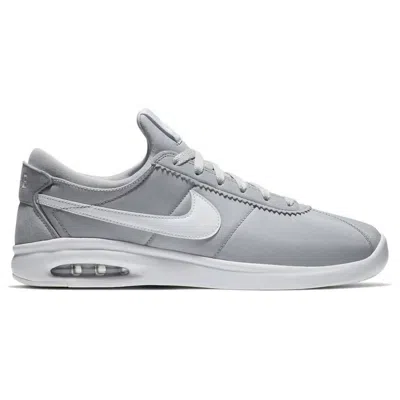 Nike Men's Sb Air Max Bruin Vapor Txt Shoes In Wolf Grey/white