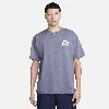 Nike Men's  Sb Logo Skate T-shirt In Grey