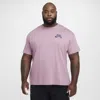 Nike Men's  Sb Logo Skate T-shirt In Purple
