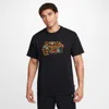 Nike Men's  Sb Max90 Skate T-shirt In Black