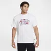 Nike Men's  Sb Max90 Skate T-shirt In White