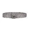 Nike Men's  Sb Solid Single Web Belt In Grey