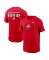 Nike Ohio State Buckeyes  Men's College T-shirt In Scarlet