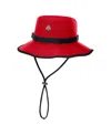Nike Scarlet Ohio State Buckeyes 2025 Sideline Apex Boonie Bucket Hat In Red