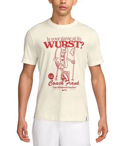 Nike Men's Short Sleeve Graphic Golf T-shirt In Neutral