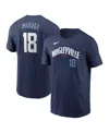 Nike Men's Shota Imanaga Navy Chicago Cubs Fuse Name Number T-shirt In Blue