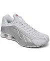 Nike Shox R4 Sneakers In White