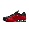 Nike Shox R4 Sneaker In Red