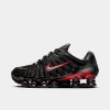 Nike Shox Tl Black University Red In Black