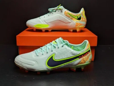 Pre-owned Nike Men's Size 10.5 -  Tiempo Legend 9 Elite Fg Barely Green Cleats Cz8482-344