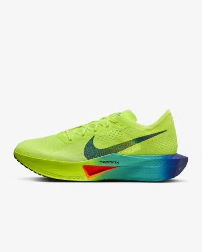 Pre-owned Nike Men's Size 8.5 / Women's 10  Zoomx Vaporfly Next% 3 'volt' Dv4129-700 In Yellow