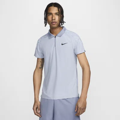Nike Men's Slam Dri-fit Adv Tennis Polo In Blue