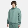 Nike Men's Solo Swoosh 1/4-zip Top In Green