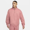 Nike Men's Solo Swoosh 1/4-zip Top In Pink