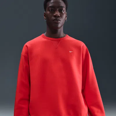 NIKE MEN'S SOLO SWOOSH FLEECE CREW,1015750415
