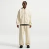 Nike Men's Solo Swoosh Fleece Open-hem Pants In White