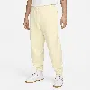 Nike Solo Swoosh Fleece Pant In Brown