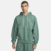 Nike Men's Solo Swoosh Full-zip Hoodie In Green