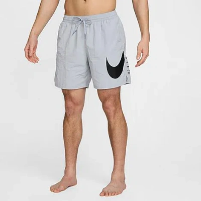 Nike Men's Specs 7-inch Swim Shorts In Wolf Grey