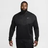 Nike Men's Sphere Element Therma-fit Water-repellent 1/2-zip Running Top In Black