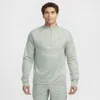 Nike Men's Sphere Element Therma-fit Water-repellent 1/2-zip Running Top In Green