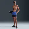 Nike Men's Split 5" Swim Trunks In Blue