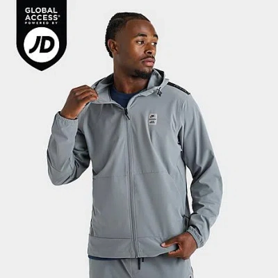 Nike Men's Sportswear Air Max Dri-fit Woven Jacket In Gray