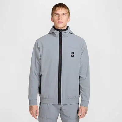 Nike Men's Sportswear Air Max Woven Jacket In Cool Grey/cool Grey/cool Grey